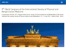 Tablet Screenshot of isprm2015.org